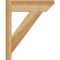 Ekena Millwork Traditional Slat Rough Sawn Outlooker, Western Red Cedar, 6"W x 18"D x 22"H OUT06X18X22TRA06RWR - alternate 3